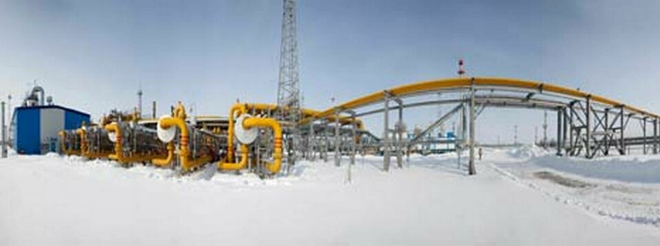Gas från Yuzhno-Russkoye i Sibirien kan så småningom hamna i Sverige. Foto: Nordstream AG