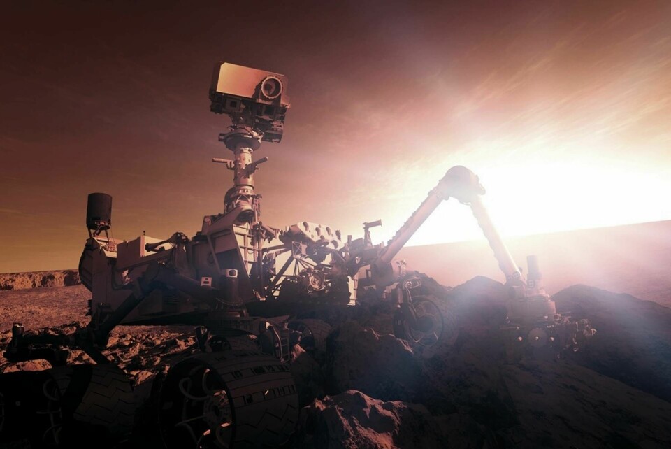 Har Curiosity hittat livstecken på Mars? Foto: Science Photo Library