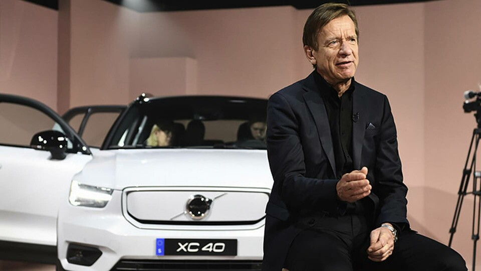 Håkan Samuelsson, vd för Volvo Cars som överväger sammanslagning med Geely Automobile och börsnotering. Foto: Michael Owen Baker / AP /TT Håkan Samuelsson, vd för Volvo Cars som överväger sammanslagning med Geely Automobile och börsnotering. Foto: Michael Owen Baker / AP /TT
