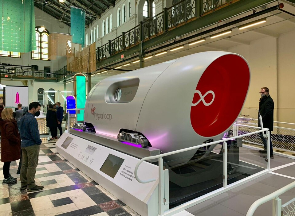 I samband med skiftet från resenärer till gods säger Virgin Hyperloop upp nära hälften av sina anställda. Foto: APK/Wikipedia I samband med skiftet från resenärer till gods säger Virgin Hyperloop upp nära hälften av sina anställda. Foto: APK/Wikipedia