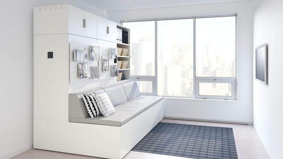 Ikeas första robotmöbel ser ut så här. Foto: Ikea Ikeas första robotmöbel ser ut så här. Foto: Ikea