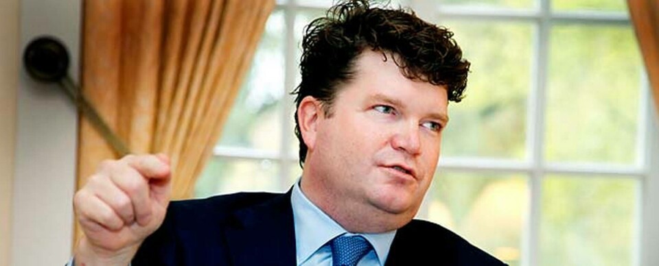 Matthew Barzun, 39 år, träffar Ny Tekniks reporter i sitt residens på Djurgården i Stockholm. Foto: Jörgen Appelgren Matthew Barzun, 39 år, träffar Ny Tekniks reporter i sitt residens på Djurgården i Stockholm. Foto: Jörgen Appelgren
