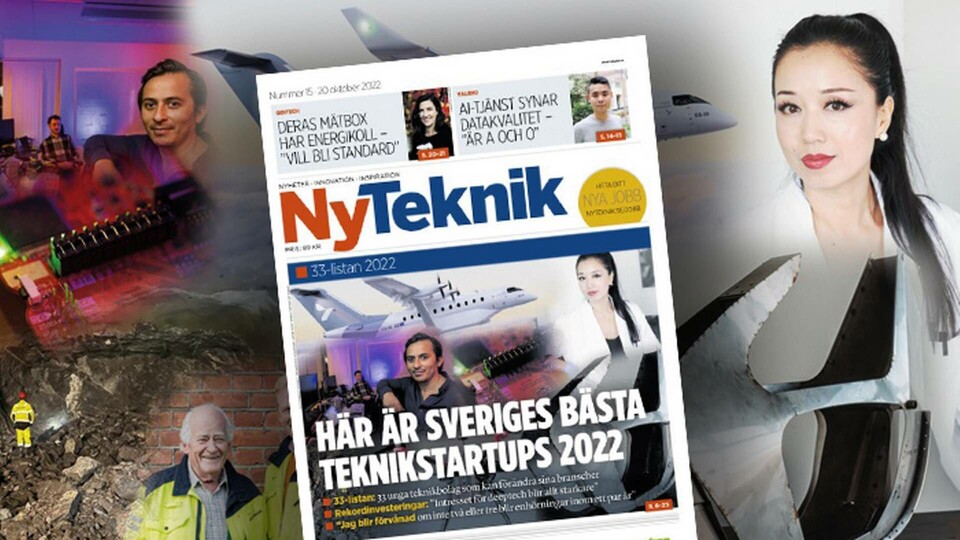 Collage: Ny Teknik Foto: Sören Håkanlind, Tobias Ohls, Heart Aerospace, Everdrone, Lundoch Diagnoctics Collage: Ny Teknik Foto: Sören Håkanlind, Tobias Ohls, Heart Aerospace, Everdrone, Lundoch Diagnoctics