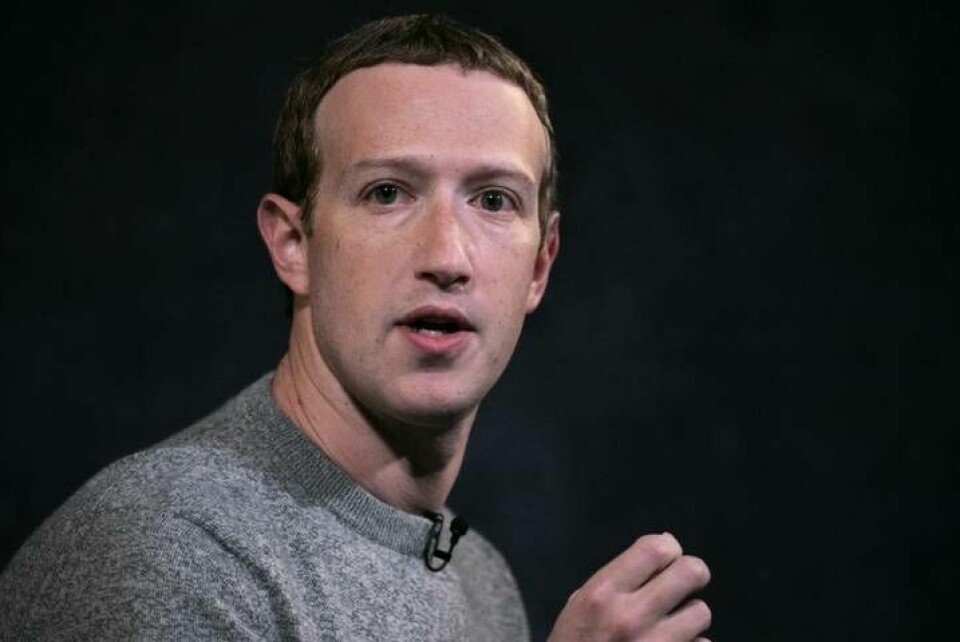 Facebooks vd Mark Zuckerberg är under press. Arkivbild. Foto: Mark Lennihan/AP/TT