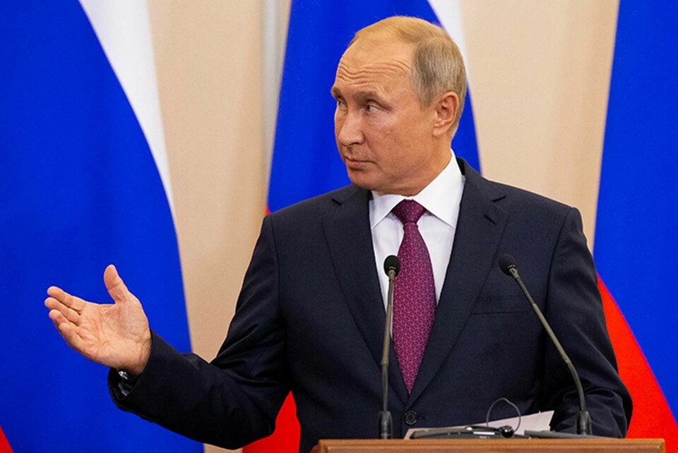 Vladimir Putin. Foto: AP Photo/Alexander Zemlianichenko/TT