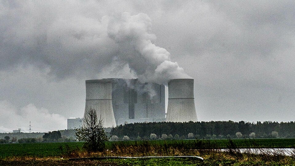 Ett kolkraftverk i Tyskland. Foto: TT