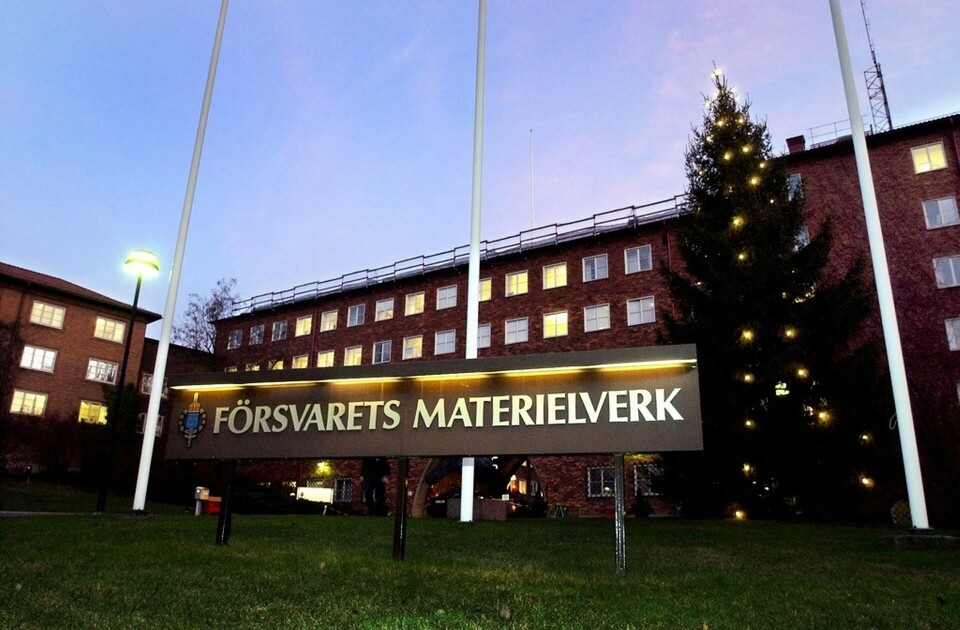 Försvarets materielverk köper in, vidmakthåller, förstör och kasserar materiel och förnödenheter till Försvarsmakten. Arkivbild. Foto: Janerik Henriksson / TT Försvarets materielverk köper in, vidmakthåller, förstör och kasserar materiel och förnödenheter till Försvarsmakten. Arkivbild. Foto: Janerik Henriksson / TT
