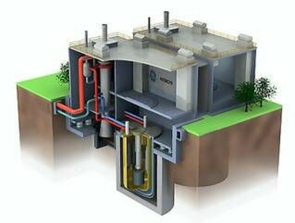 GE Hitachis nya Generation IV-reaktor Prism, en natriumkyld reaktor på 622 MW som går på använt kärnbränsle från Generation III-reaktorer.