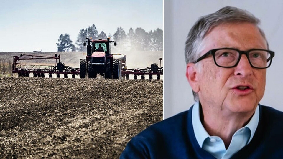 En gång i tiden grundande Bill Gates Microsoft. Numera är han storägare av jordbruksmark, vilket har gett honom epitetet 'Bonden Bill'. Foto: TT En gång i tiden grundande Bill Gates Microsoft. Numera är han storägare av jordbruksmark, vilket har gett honom epitetet 'Bonden Bill'. Foto: TT