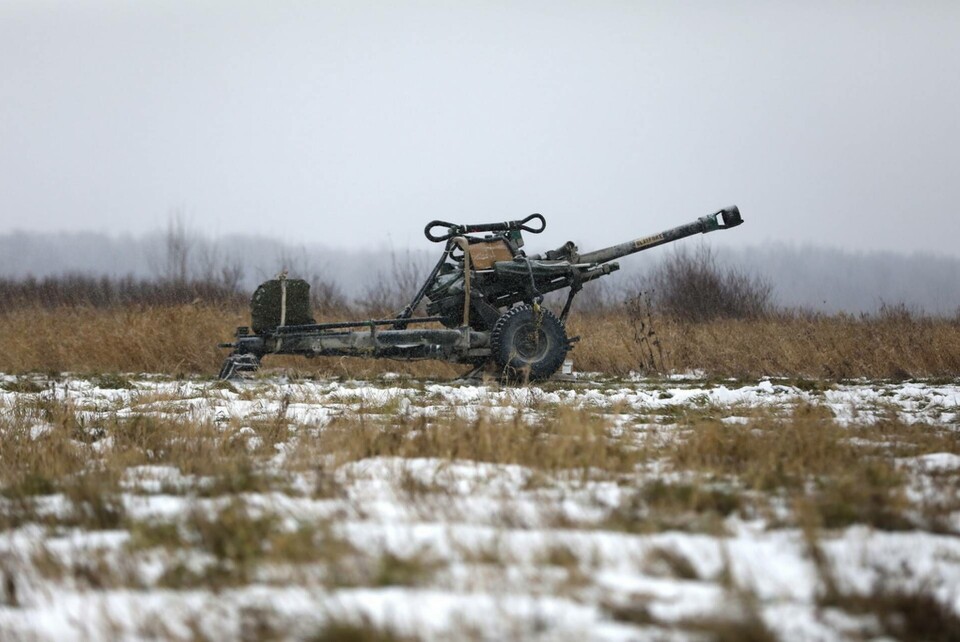 En amerikansk haubits av typen M119A34. Arkivbild. Foto: Staff Sgt. Paige Behringer/AP/TT En amerikansk haubits av typen M119A34. Arkivbild. Foto: Staff Sgt. Paige Behringer/AP/TT