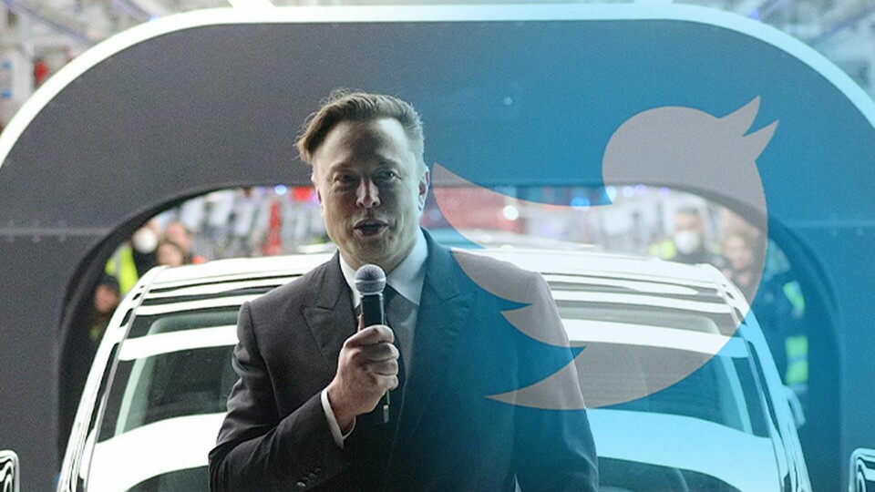 Elon Musk tog nyligen tog plats i Twitters styrelse efter att ha investerat i bolaget. Foto: TT och Unsplash