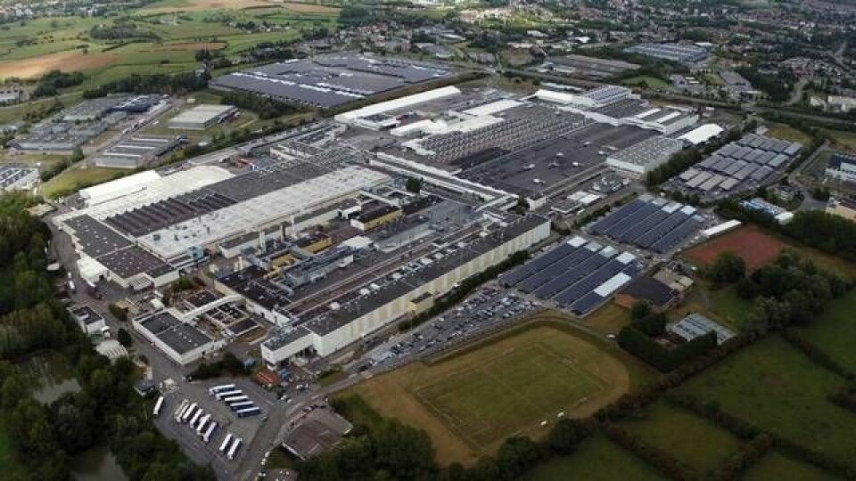 Maubeuge-fabriken. Foto: Renault