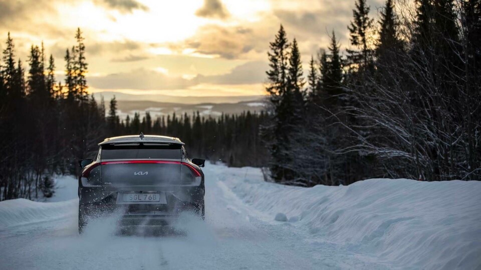 Kia EV6 får förvärmning av batteriet. Foto: Kia Kia EV6 får förvärmning av batteriet. Foto: Kia