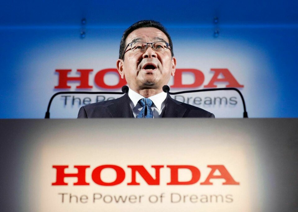 Takahiro Hachigo, vd Honda. Foto: Yuya Shino
