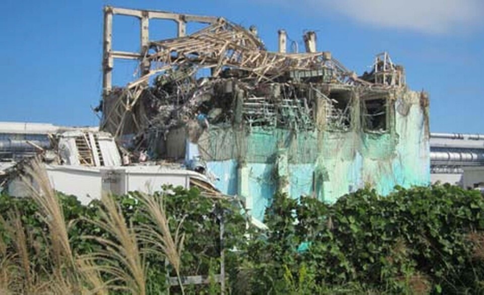 Reaktor 3 i Fukushima Daiichi ett halvår efter katastrofen i mars 2011. Foto: Tepco Reaktor 3 i Fukushima Daiichi ett halvår efter katastrofen i mars 2011. Foto: Tepco
