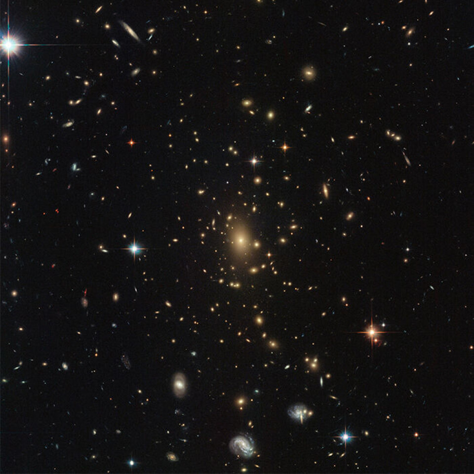 Bild tagen av Hubble-teleskopet. Foto: ESA / Eyevine / IBL Bild tagen av Hubble-teleskopet. Foto: ESA / Eyevine / IBL