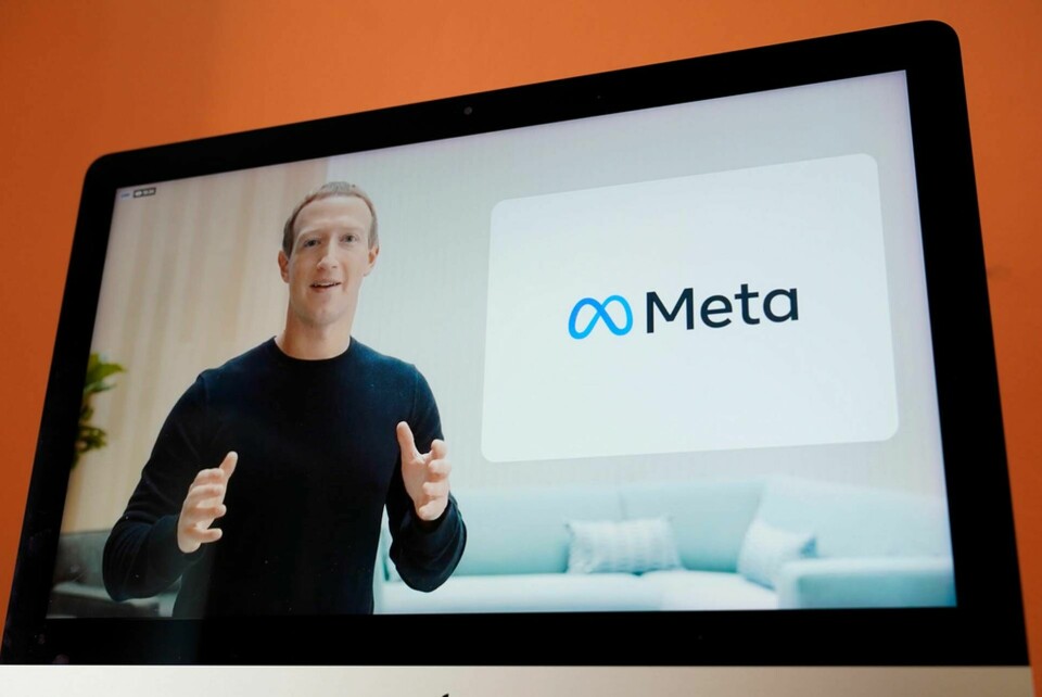 I höstas presenterade grundaren Mark Zuckerberg den nya inriktningen för Facebook som då bytte namn till Meta – nu presenterar moderbolaget en satsning på en ny superdator. Arkivbild. Foto: Eric Risberg/AP/TT