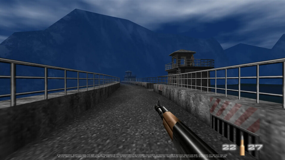 Bild från Xbox-versionen av Goldeneye 007. Foto: Press Bild från Xbox-versionen av Goldeneye 007. Foto: Press