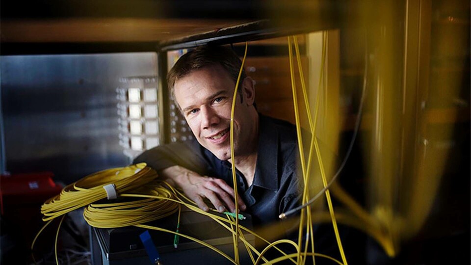 ”Det är klart att det är kul att vara så läst, ungefär som att få många likes på Facebook”, skämtar Fredrik Tufvesson, professor på Lunds tekniska högskola. Foto: Jenny Leyman / TT ”Det är klart att det är kul att vara så läst, ungefär som att få många likes på Facebook”, skämtar Fredrik Tufvesson, professor på Lunds tekniska högskola. Foto: Jenny Leyman / TT