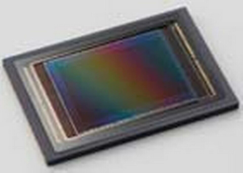 Canons Cmos-sensor i APS-H-format. Canons Cmos-sensor i APS-H-format.