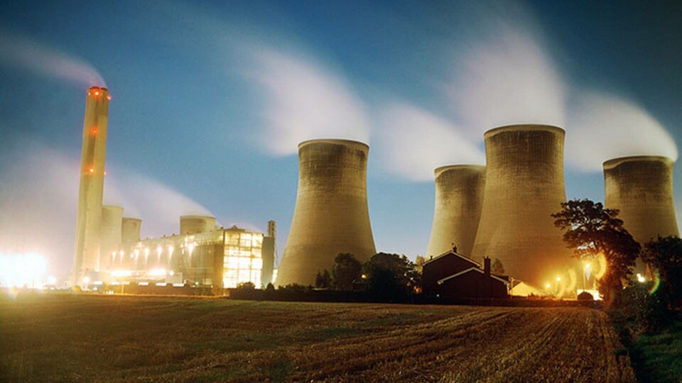 Kolkraftverk, i Cheshire. Foto: IBL Kolkraftverk, i Cheshire. Foto: IBL