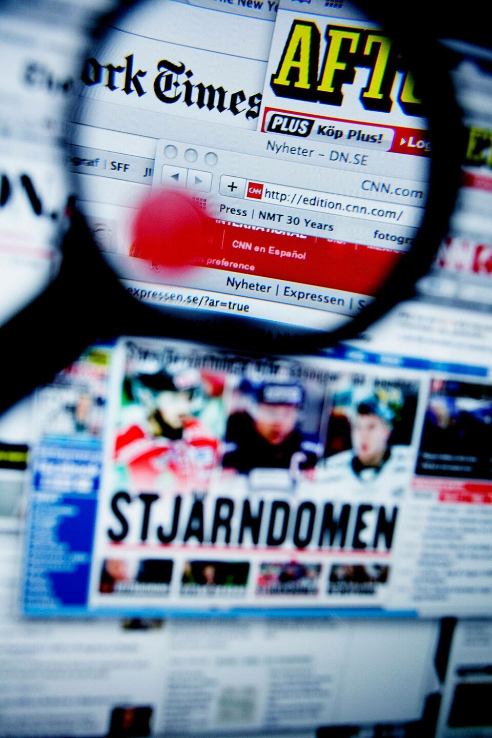 Appen Zite hämtar artiklar från nyhetssajter och bloggar och gör ett veckoanpassat urval utifrån dem. Foto: Jörgen Appelgren Appen Zite hämtar artiklar från nyhetssajter och bloggar och gör ett veckoanpassat urval utifrån dem. Foto: Jörgen Appelgren