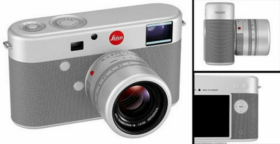 Kameran som designats av Jonathan Ive bygger på digitala Leica M som introducerades 2012. Foto: Leica