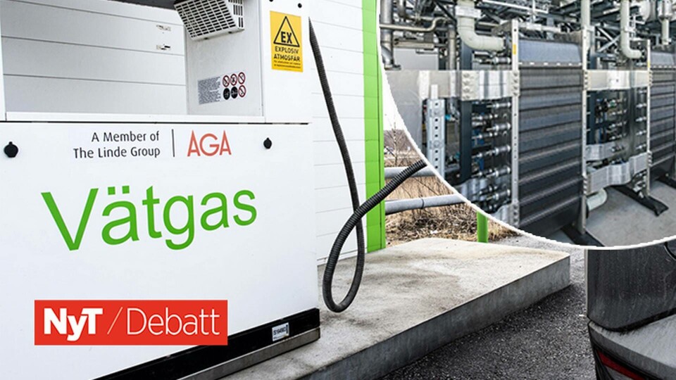 Vätgasmack, elektrolysör. Foto: Pontus Lundahl/TT Vätgasmack, elektrolysör. Foto: Pontus Lundahl/TT