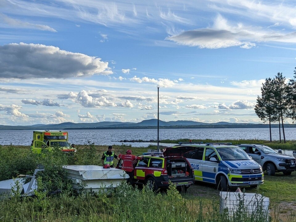 En tysk man saknas fortfarande efter flygolyckan på måndagen. Foto: Joakim Olsson/ TT En tysk man saknas fortfarande efter flygolyckan på måndagen. Foto: Joakim Olsson/ TT