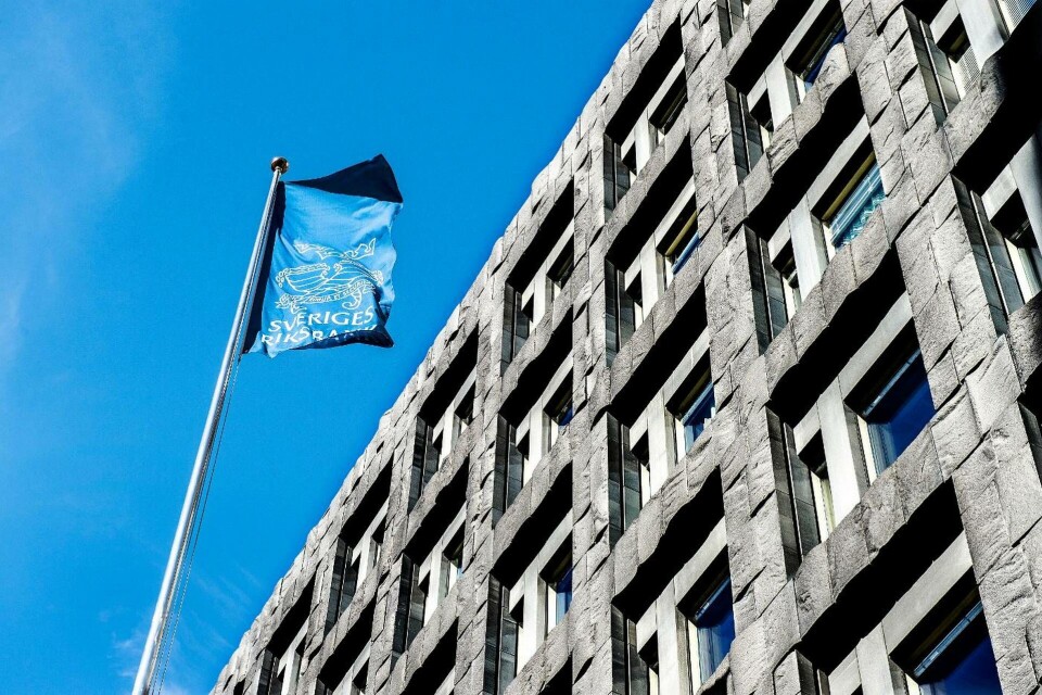 Svenska Riksbanken är världens äldsta centralbank. Nu fortsätter projektet med att utveckla en egen e-krona.Foto: Tomas Oneborg/SvD/TT Riksbanken Svenska Riksbanken är världens äldsta centralbank. Nu fortsätter projektet med att utveckla en egen e-krona.Foto: Tomas Oneborg/SvD/TT Riksbanken