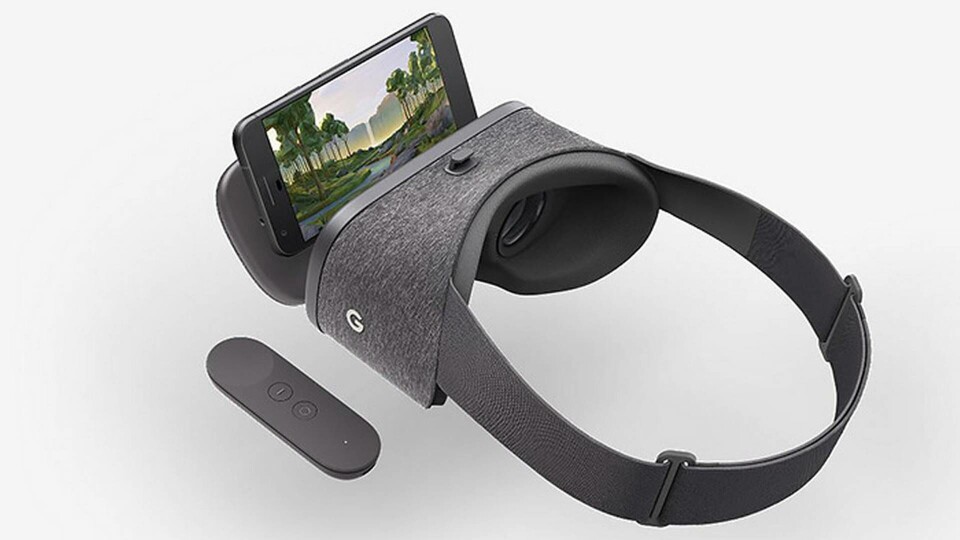 Googles nya virtual reality-glasögon Daydream View. Foto: Google Googles nya virtual reality-glasögon Daydream View. Foto: Google