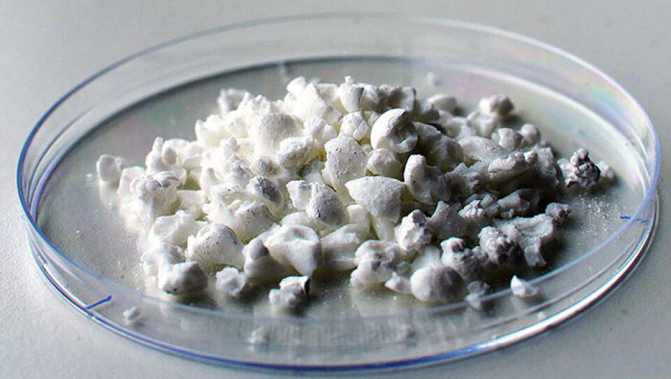 Upsalite Foto: Disruptive Materials Upsalite Foto: Disruptive Materials