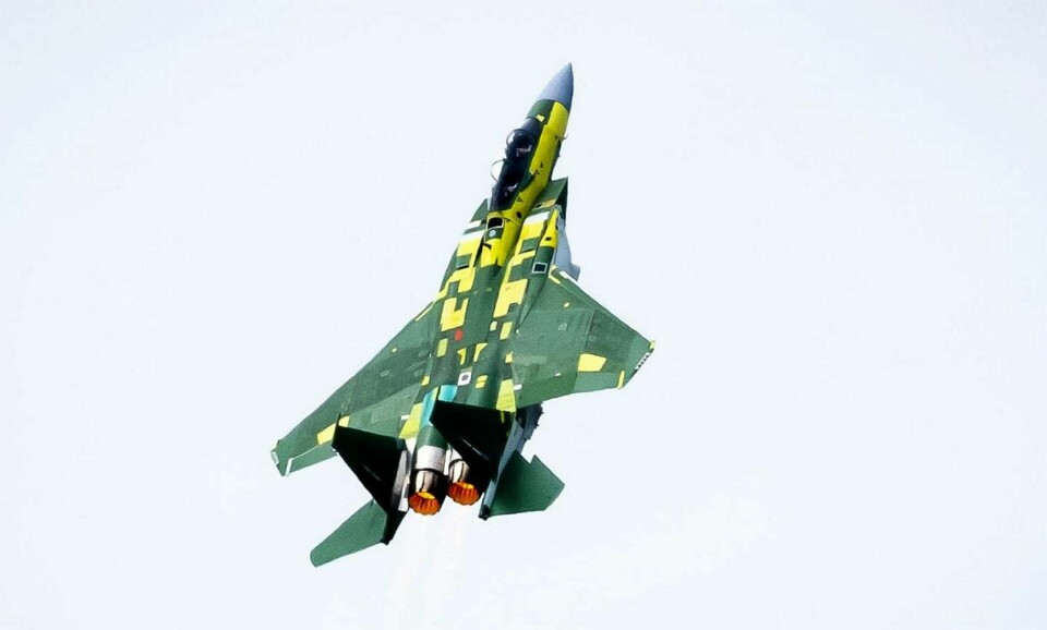 Uppgraderar F-15. Foto: Eric Shindelbower/Boeing