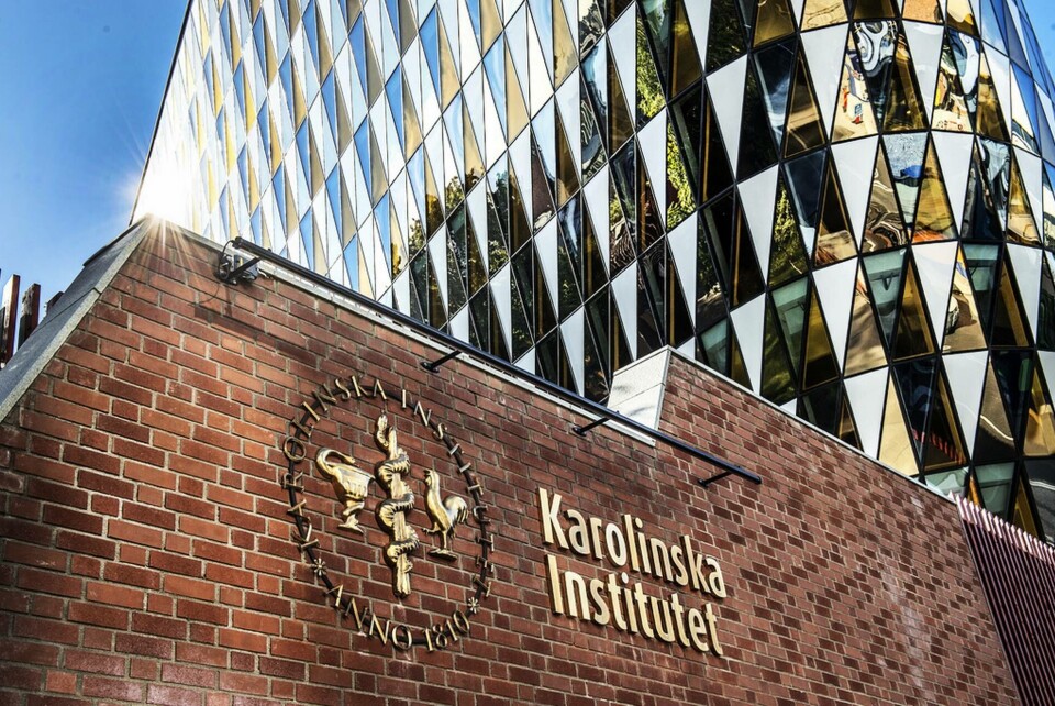 Forskare vid Karolinska Institutet har medverkat i studien. Arkivbild. Foto: Tomas Oneborg/SvD/TT Forskare vid Karolinska Institutet har medverkat i studien. Arkivbild. Foto: Tomas Oneborg/SvD/TT