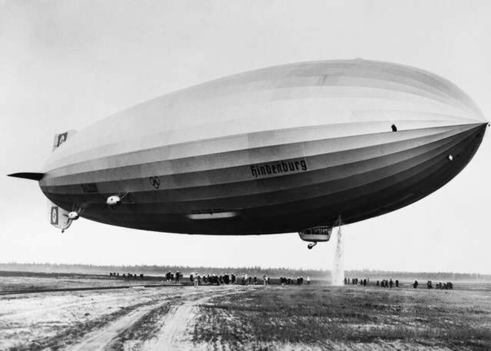 Hindenburg 1936. Foto: Everett Collection
