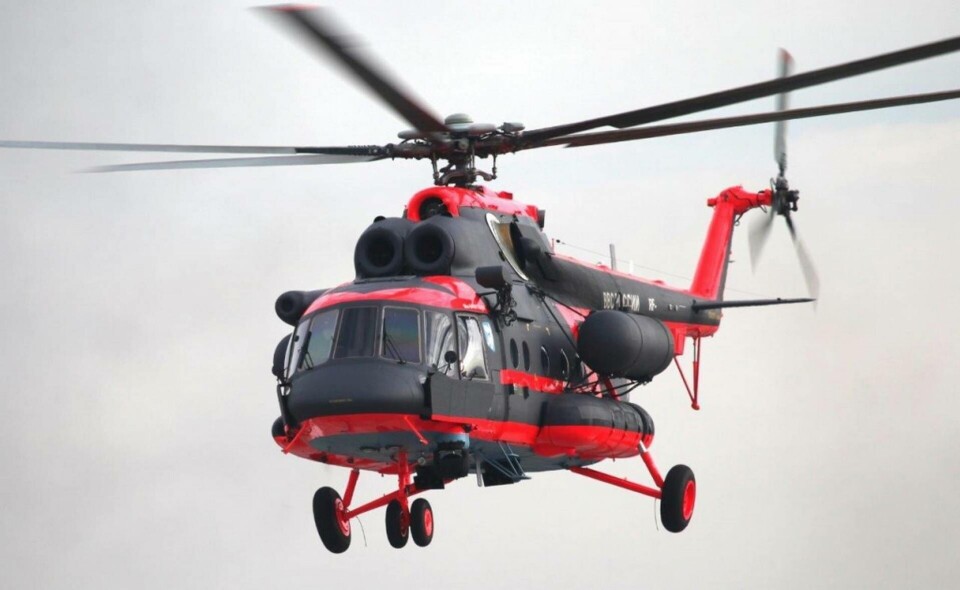 Helikoptern Mi-8AMT Sh-V, speciellt framtagen för artisk tjänst. Foto: Russian Helicopters Helikoptern Mi-8AMT Sh-V, speciellt framtagen för artisk tjänst. Foto: Russian Helicopters