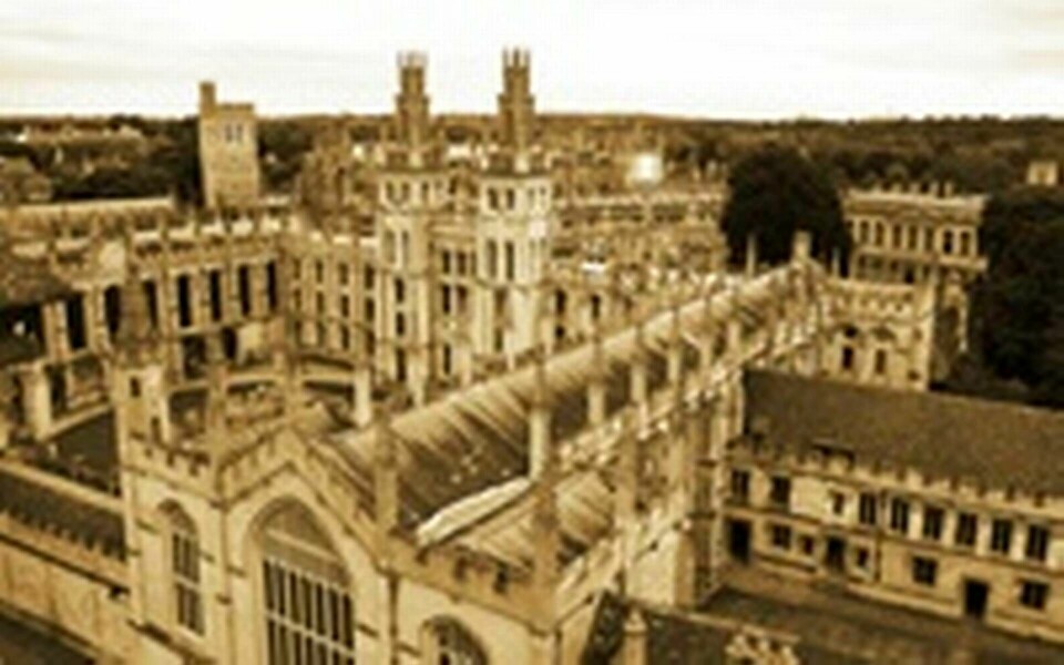 Oxford university är en av skolorna som tog sig in på topplistan Foto: colourbox