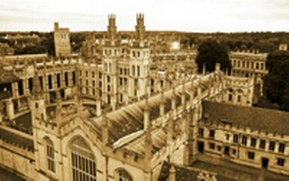 Oxford university är en av skolorna som tog sig in på topplistan Foto: colourbox Oxford university är en av skolorna som tog sig in på topplistan Foto: colourbox