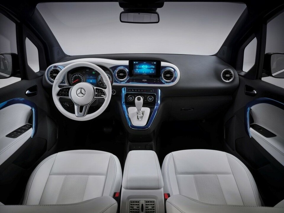 Insidan av Concept EQT. Foto: Dailmer Insidan av Concept EQT. Foto: Dailmer