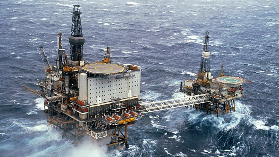 Det är 50 år sedan den första oljan hittade på Ekofisk. Foto: Husmofoto / IBL Bildbyrå