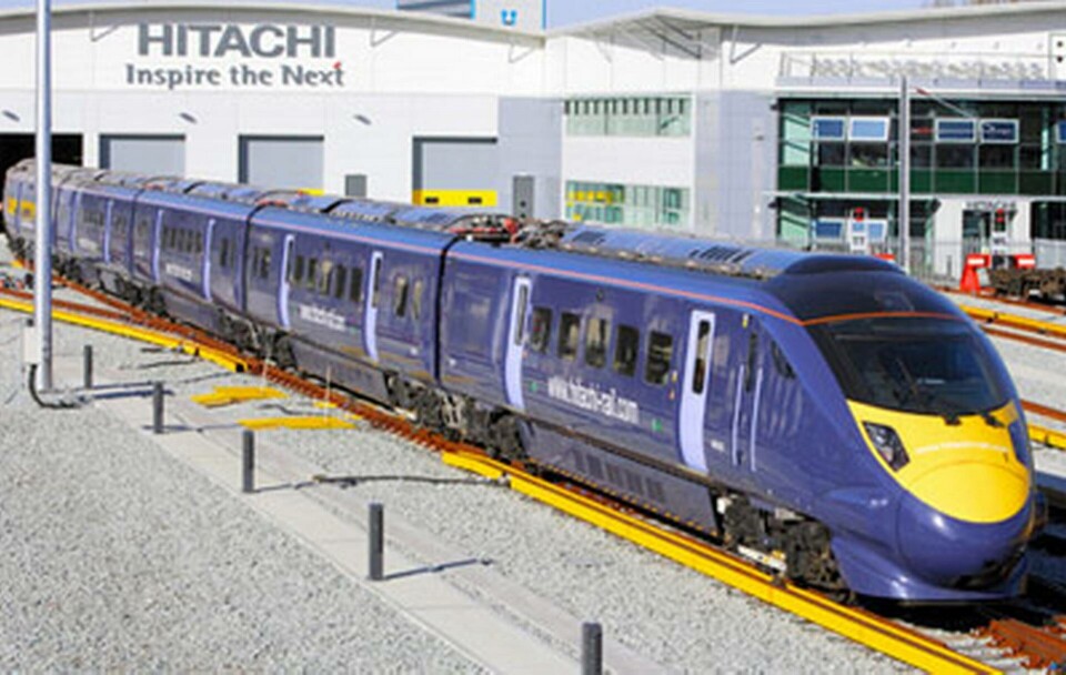 Hitachi har levererat dessa tåg till Londons järnvägsnät. Foto: Hitachi Hitachi har levererat dessa tåg till Londons järnvägsnät. Foto: Hitachi