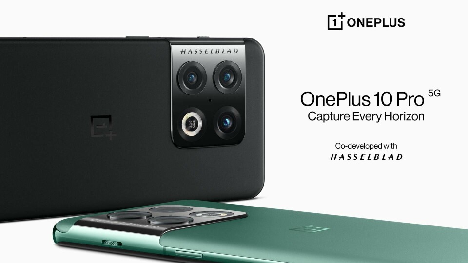 Oneplus 10 Pro presenterades nyligen på teknikmässan CES i Las Vegas, USA. Foto: Press
