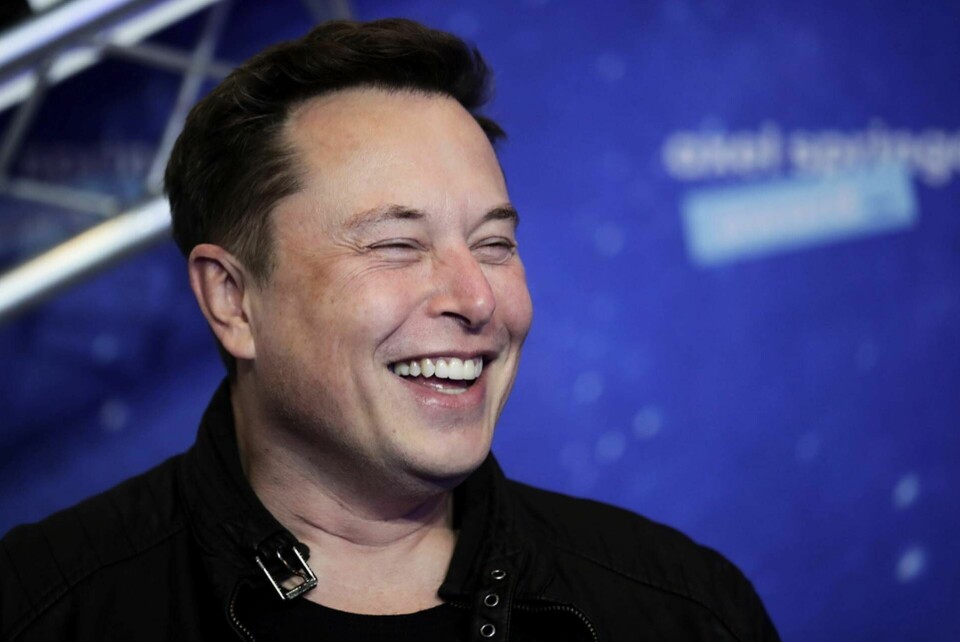 Teslas grundare och vd Elon Musk. Arkivbild. Foto: Hannibal Hanschke/AP/TT