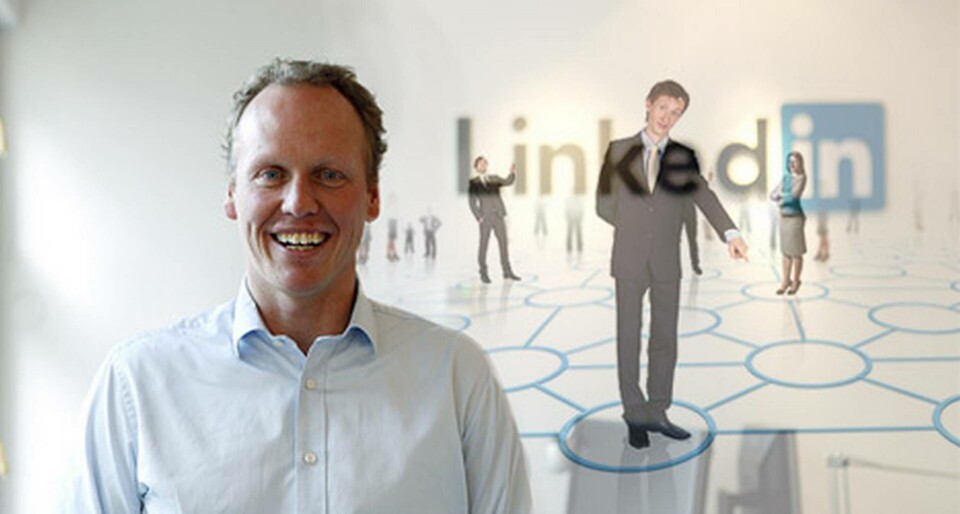Lars Ingerslev är ansvarig för Linkedin i Norden. BILDEN ÄR ETT MONTAGE Foto: Linkedin, Colourbox Lars Ingerslev är ansvarig för Linkedin i Norden. BILDEN ÄR ETT MONTAGE Foto: Linkedin, Colourbox