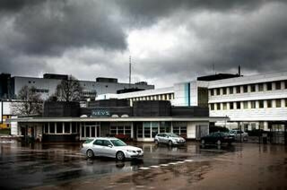 Bild på Nevs fabrik i Trollhättan tagen för två år sedan. Foto: Sören Håkanlind