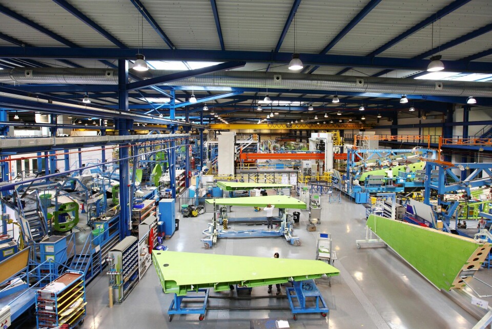 Aernnovas fabrik i spanska Berantevilla. Foto: Aernnova