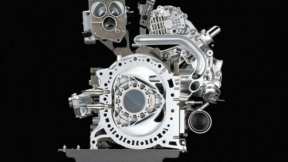 Mazdas Wankelmotor.Foto: Mazda