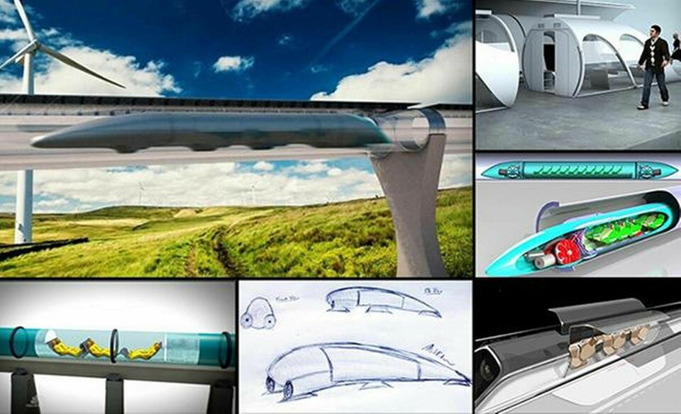 I sommar ska Hyperlooptåg som utses i en tävling provköras. Foto: SpaceX m.fl.