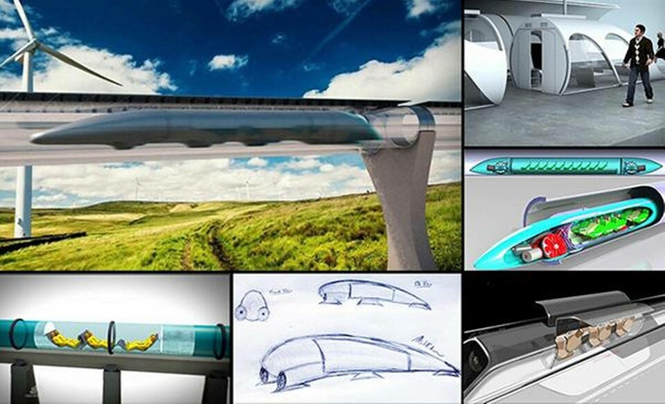 I sommar ska Hyperlooptåg som utses i en tävling provköras. Foto: SpaceX m.fl. I sommar ska Hyperlooptåg som utses i en tävling provköras. Foto: SpaceX m.fl.