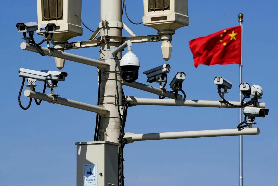 Övervakning i Kina. Foto: Andy Wong